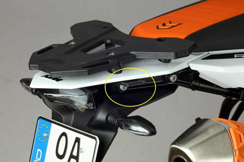 KTM 790 / 890 / Norden 901 Gepäckhaltelaschen / Strap Holder Tab