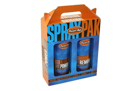 TWIN AIR Liquid Power Spray + Schmutzentferner 2 x 500 ml Paket