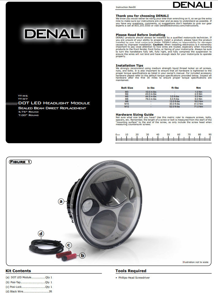 M5 E-Zulassung LED-Scheinwerfermodul – 5,75 Zoll