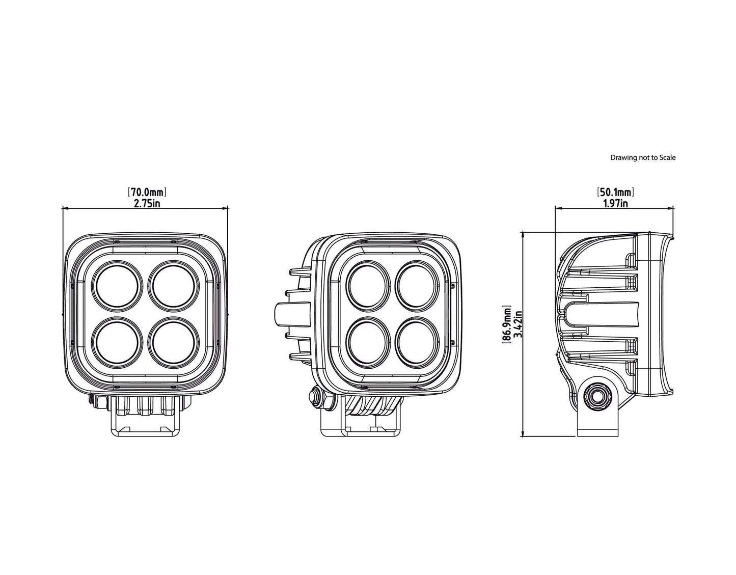 DENALI S4-LED-Lichtpod mit DataDim™-Technologie