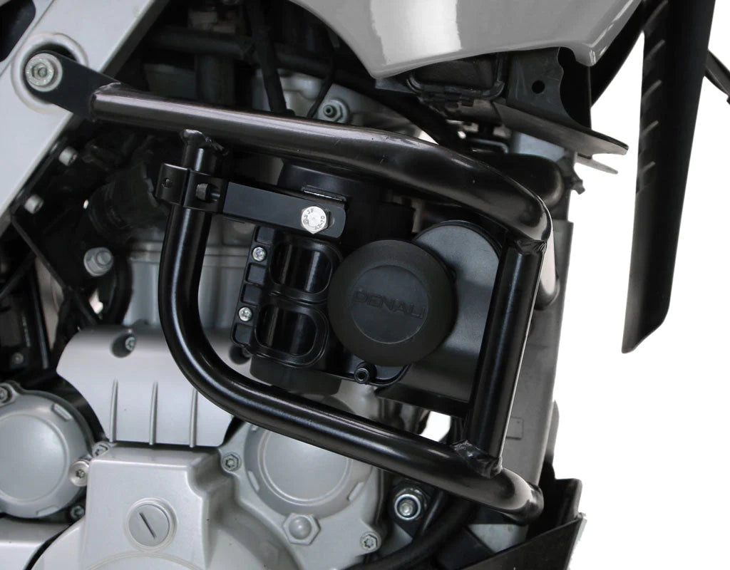 DENALI Hupenhalterung – Universal-Lenkerklemme 21 mm–29 mm, schwarz