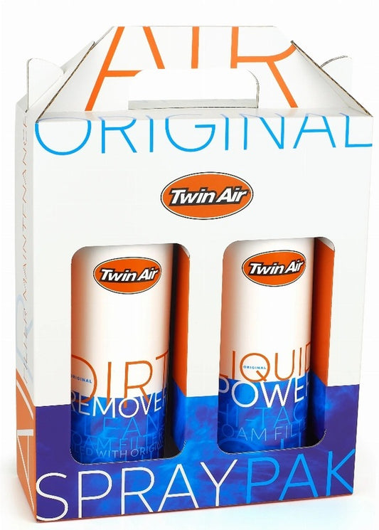 TWIN AIR Liquid Power Spray + dirt remover 2 x 500 ml package 