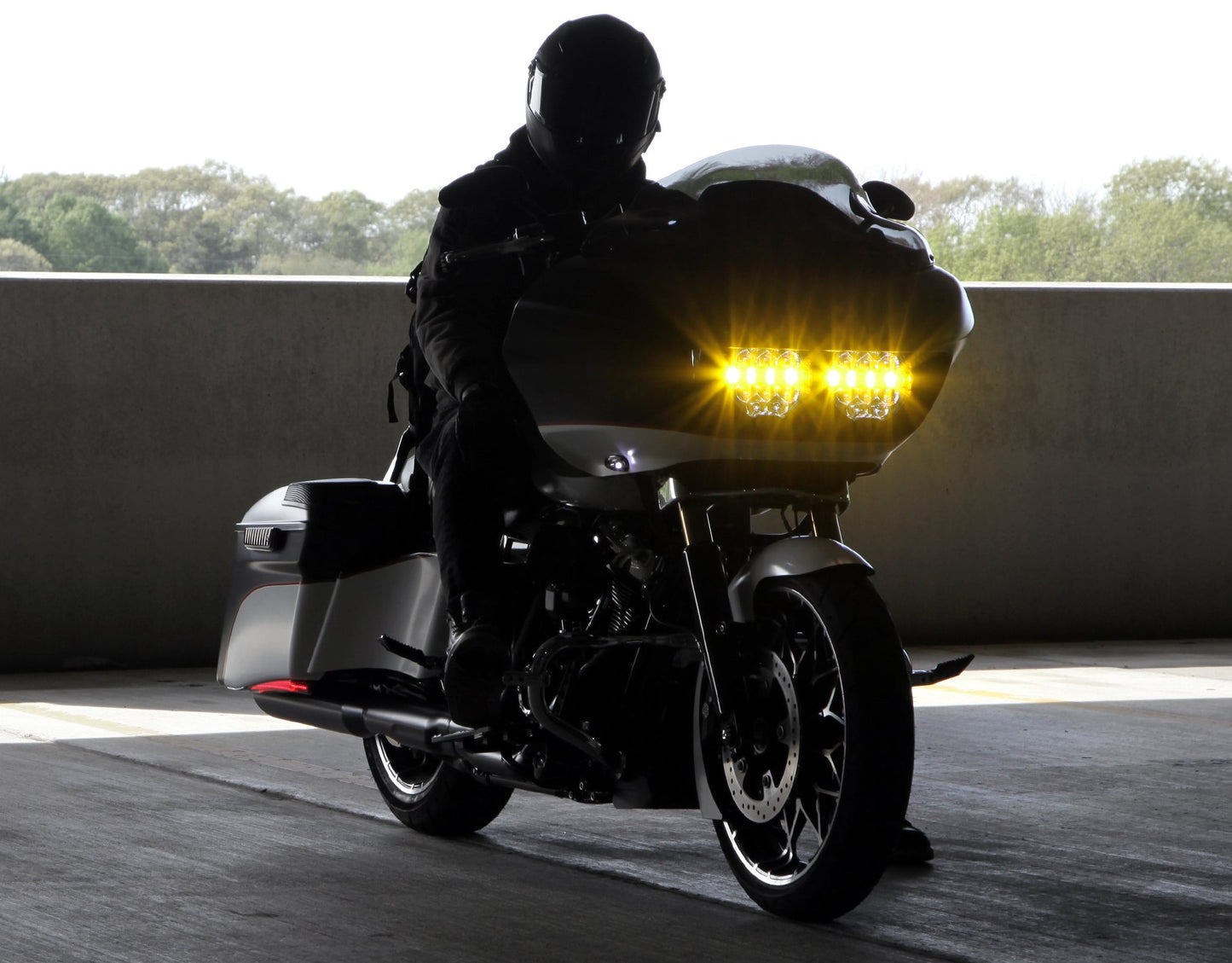 Kit de mise à niveau des phares à LED D14 Destroyer – Harley-Davidson Road Glide (2015-2023)