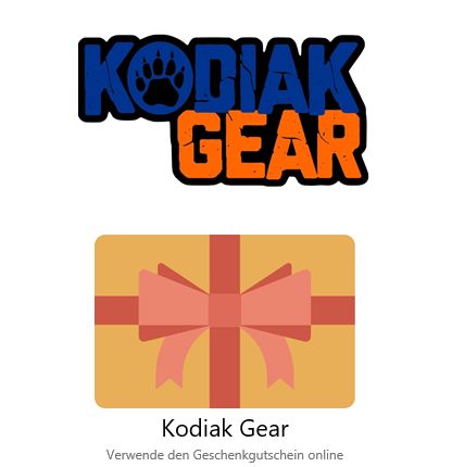 KODIAK GEAR Gift Voucher