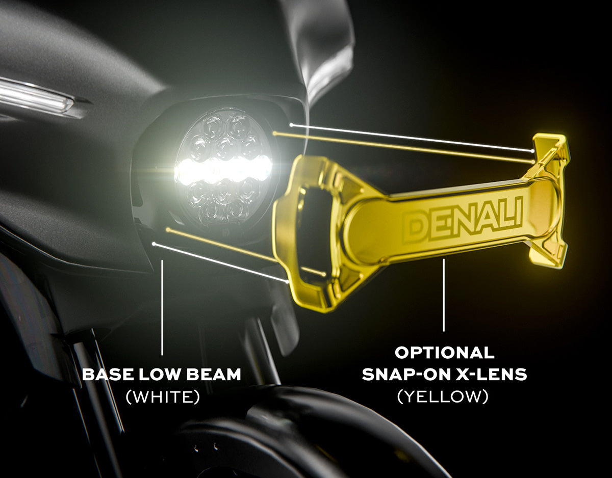 Ace-One Scheinwerfer-Kit mit Denali-Beleuchtung für '24-'26 Harley-Davidson Street Glide von Kraus Motor Co