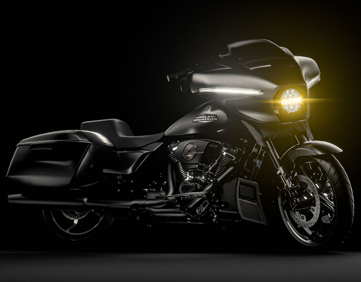 Ace-One Scheinwerfer-Kit mit Denali-Beleuchtung für '24-'26 Harley-Davidson Street Glide von Kraus Motor Co