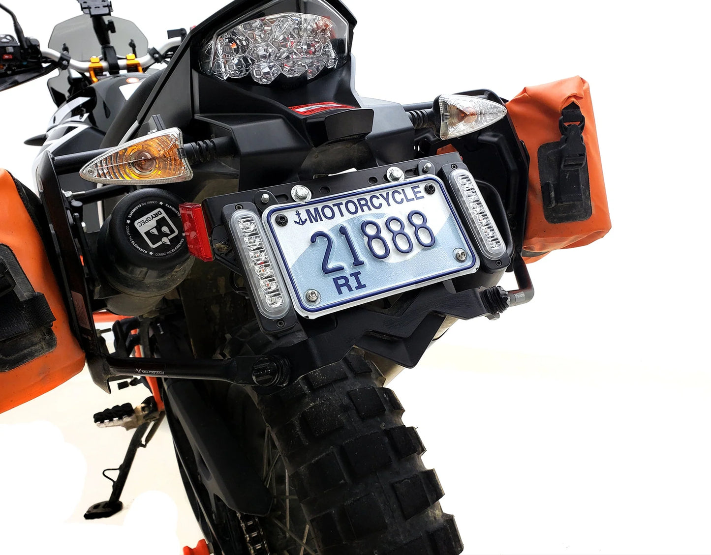 DENALI B6 dual LED brake light kit with license plate holder