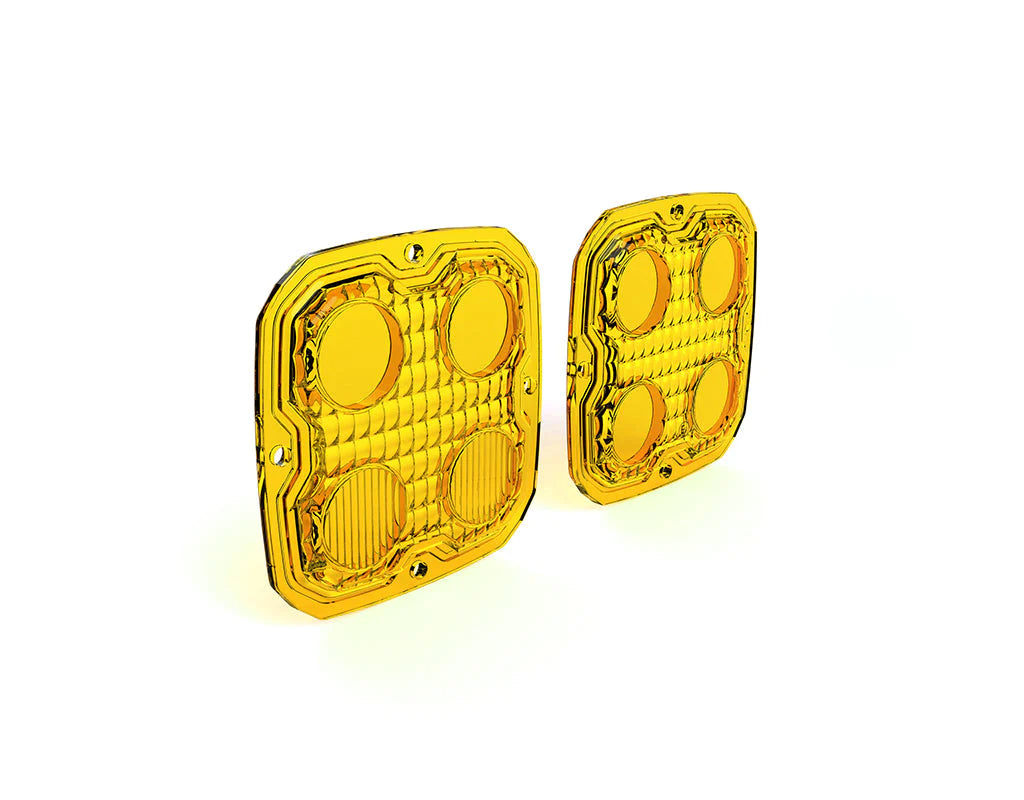 DENALI TriOptic™ Lens Set for D4 LED Lights - Amber or Selective Yellow