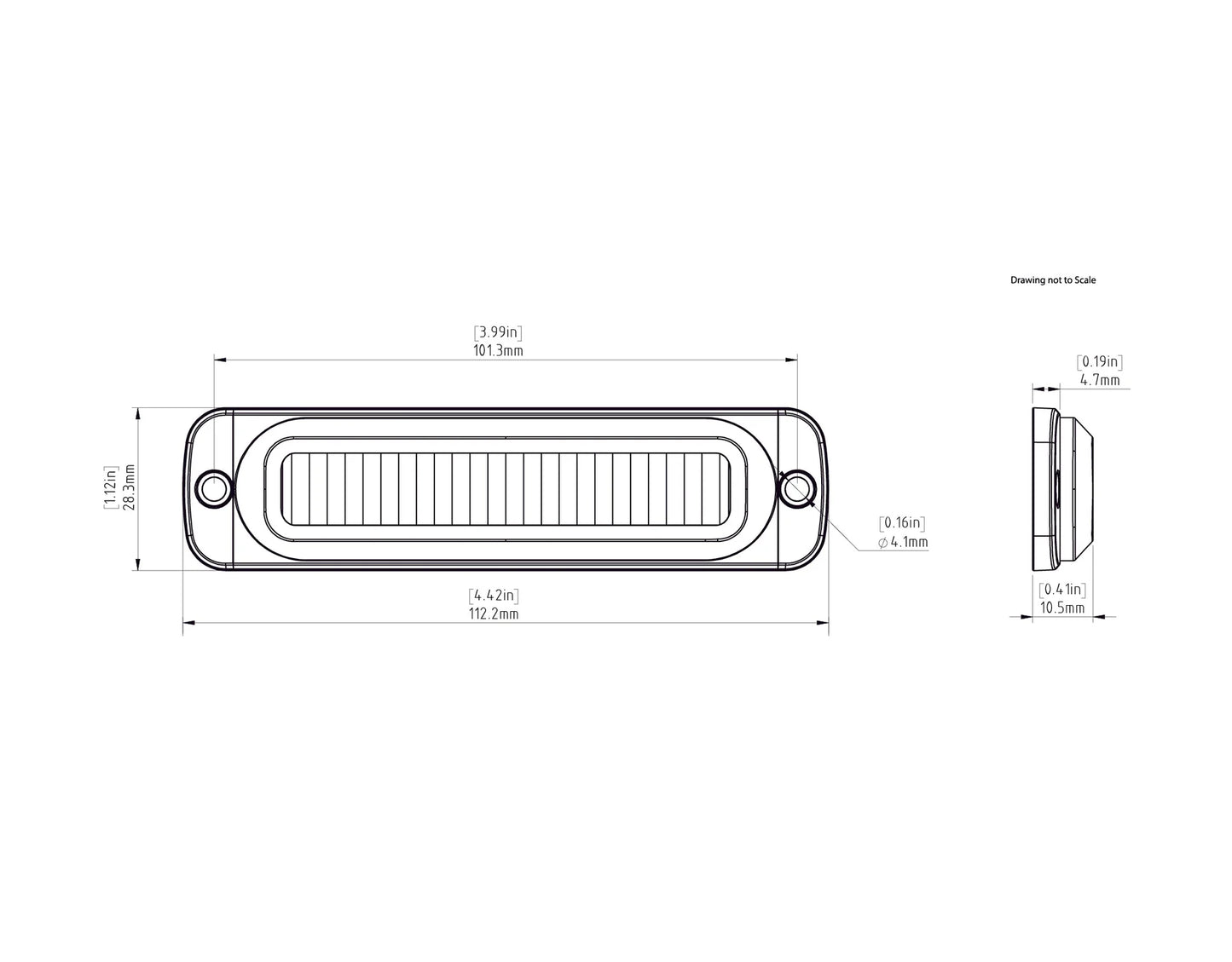 DENALI B6 dual LED brake light kit with license plate holder