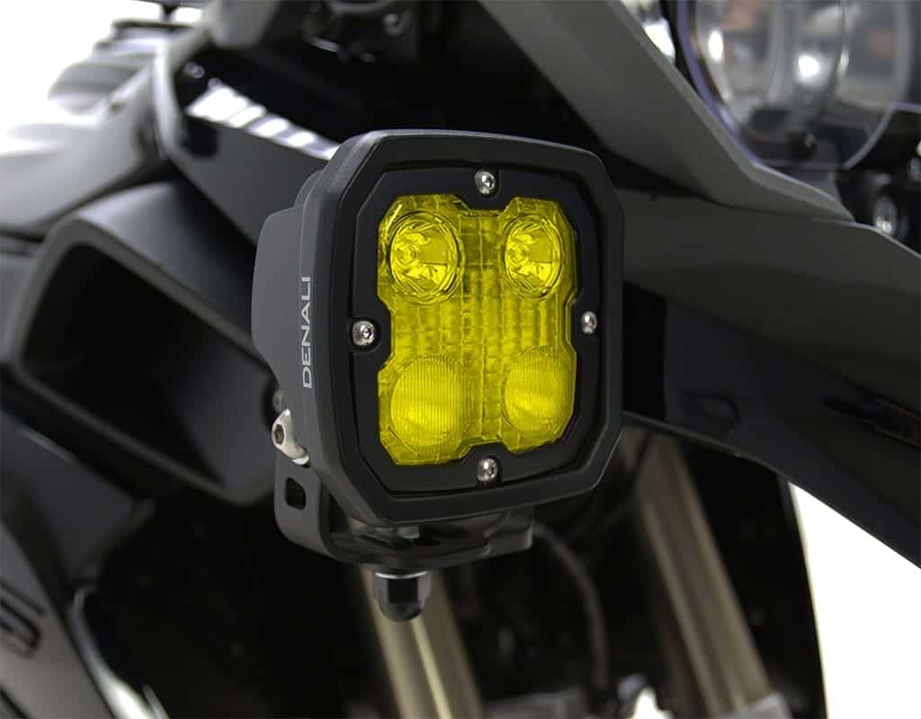 DENALI TriOptic™ Lens Set for D4 LED Lights - Amber or Selective Yellow