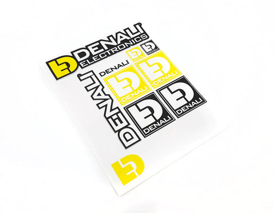 DENALI Sticker Sheet - Multicolor, 8.5" x 11"