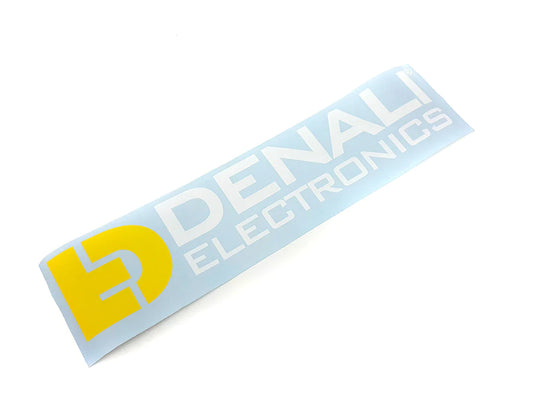 DENALIDecal – Die-cut full logo, multicolor, 21 x 5 inches