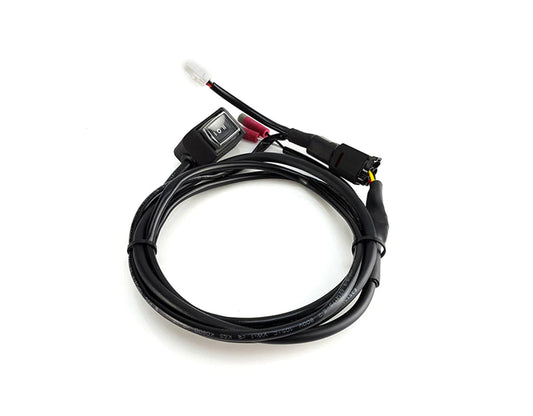 DENALI wiring harness for DRL lights with Hi/Low/Off switch