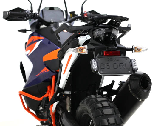 Plug &amp; Play Rear T3 Turn Signal License Plate Kit for KTM 1290 Adventure R/S 2021-2022 